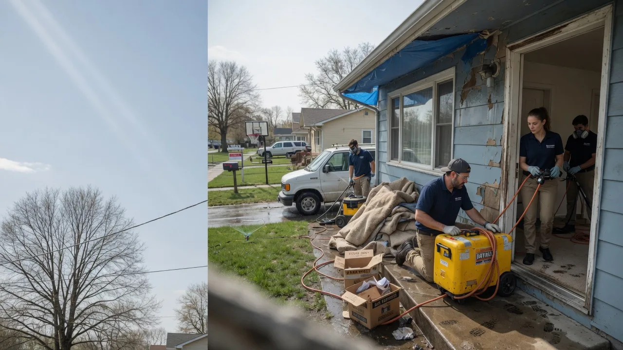 Basement Flood Cleanup in Harbert, MI near me